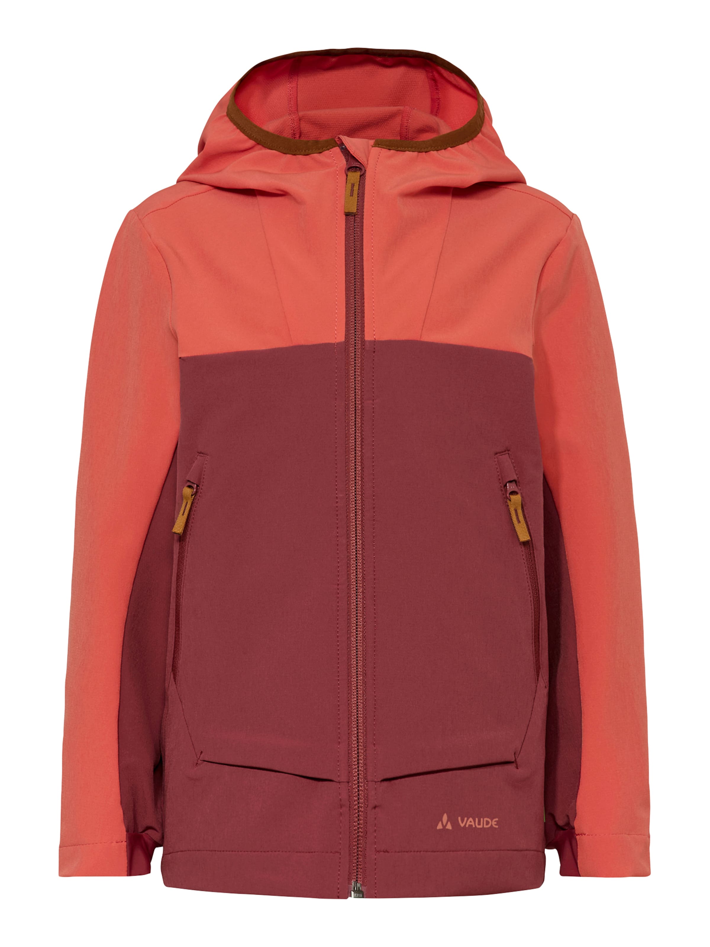 VAUDE Outdoorjacke 'Rokua' in Rot: Vorderseite