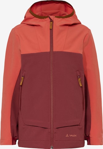 VAUDE Outdoorjacke 'Rokua' in Rot: Vorderseite