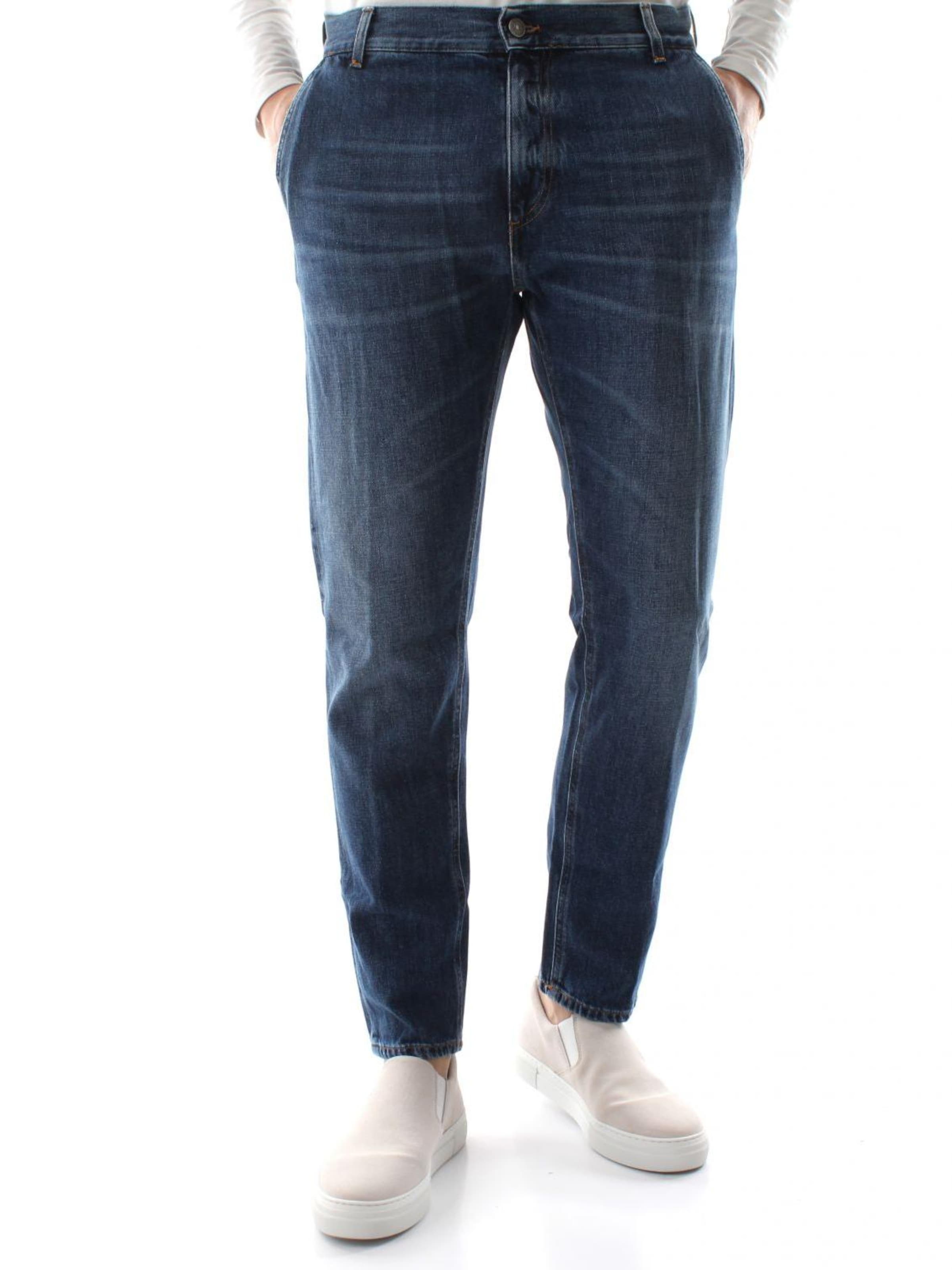 Dondup Regular Jeans in Blauw: voorkant