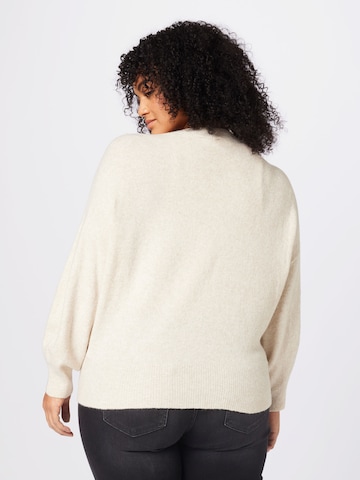 SAMOON Knit cardigan in Beige