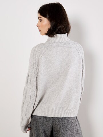 Apricot Pullover in Grau