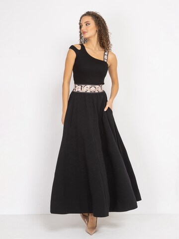 JIORO Skirt 'ESSENTIALS' in Black