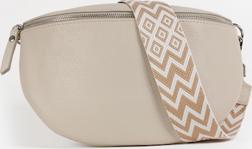 Marsupio 'THEA large' di lePelou in beige: frontale