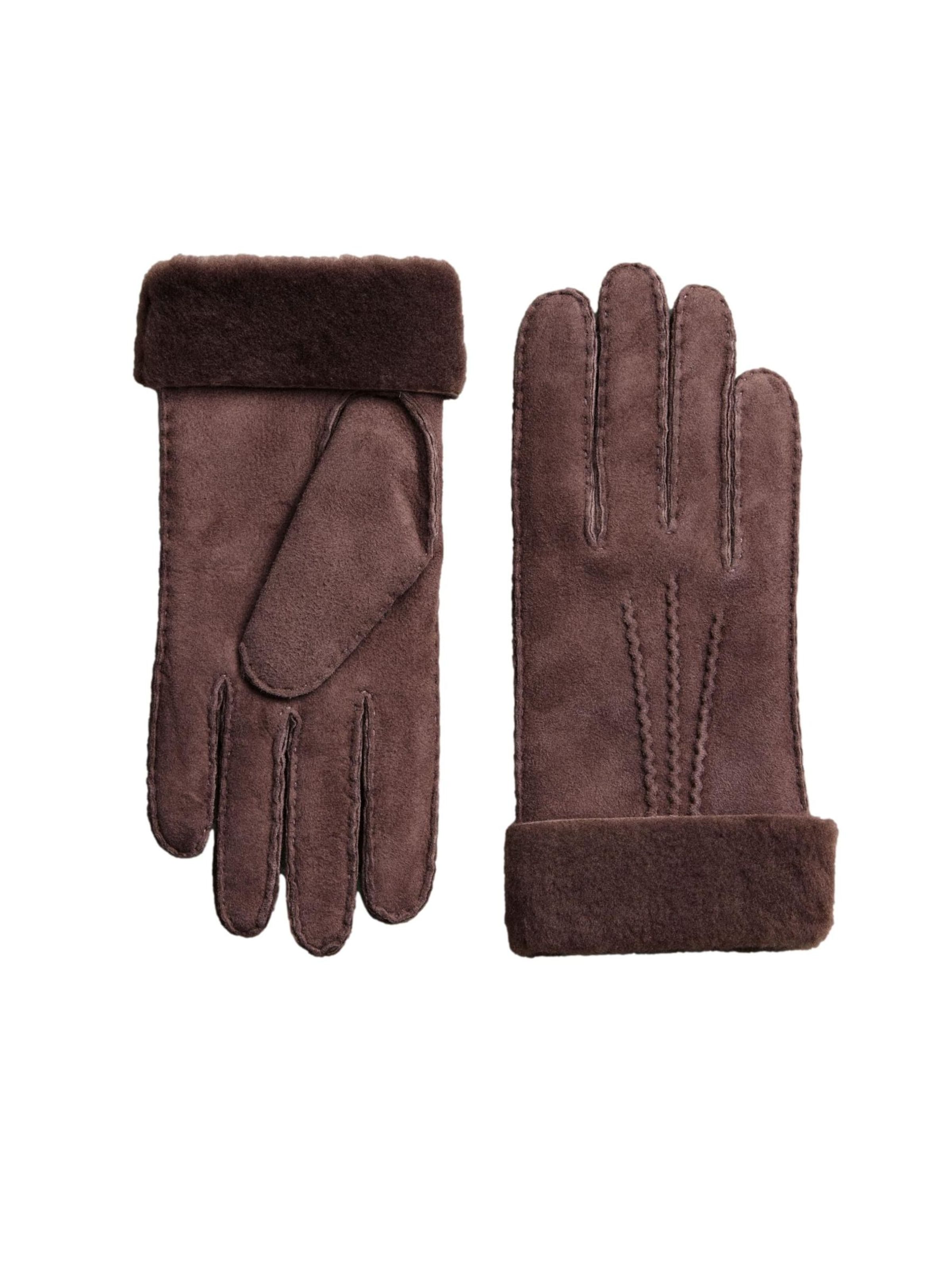 Next Kesztyű - barna: elől