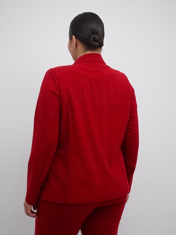 KAFFE CURVE Blazer 'Jia' in Red