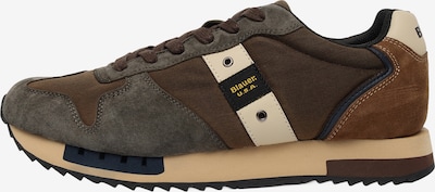 Blauer.USA Matalavartiset tennarit koossa 40 värissä beige / ruskea / tummanruskea / tummanharmaa, Tuotenäkymä