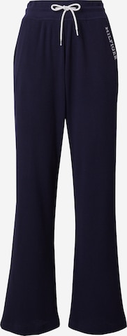 Loosefit Pantalon TOMMY HILFIGER en bleu : devant