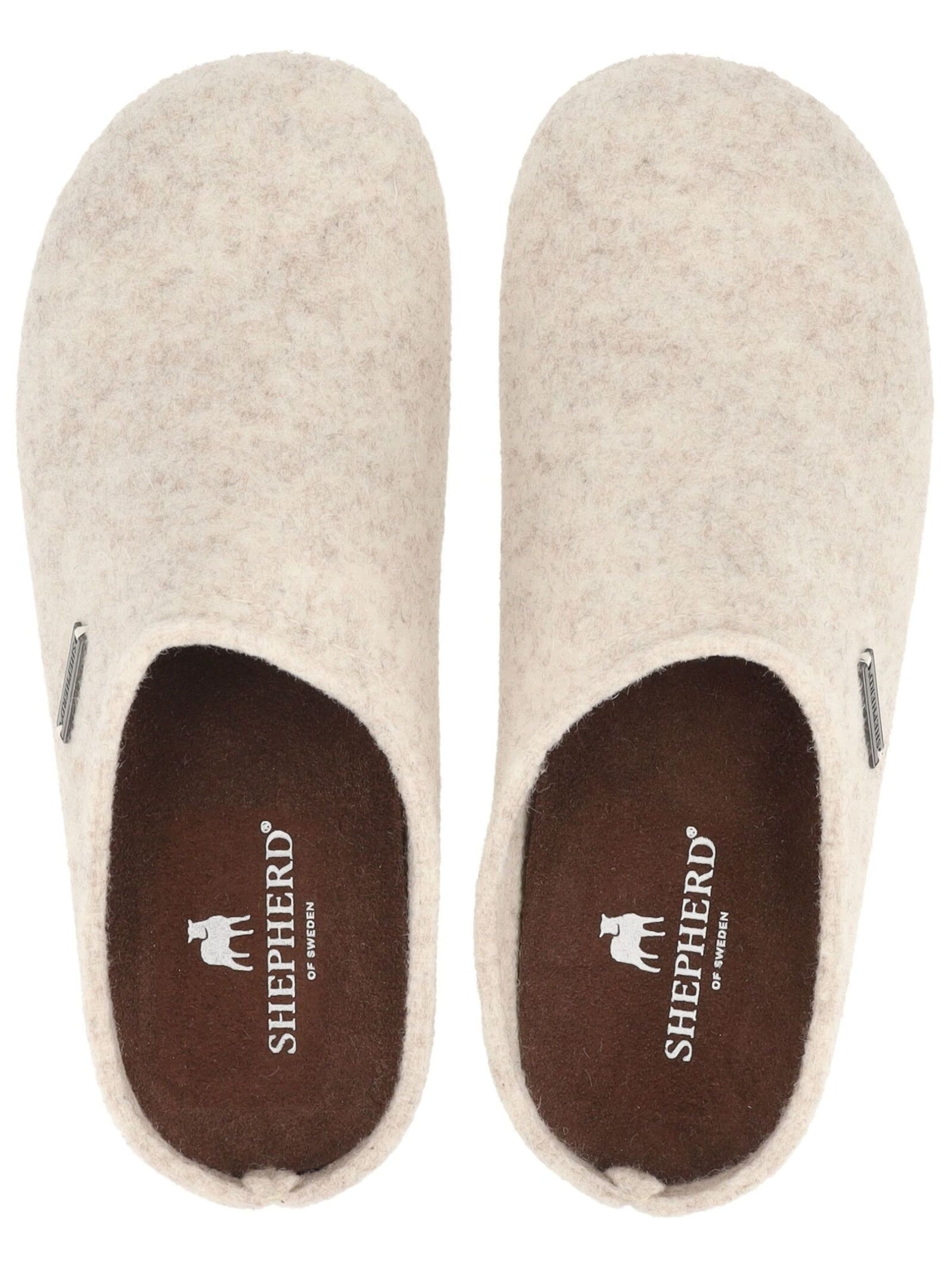 SHEPHERD Huisschoenen in Bruin