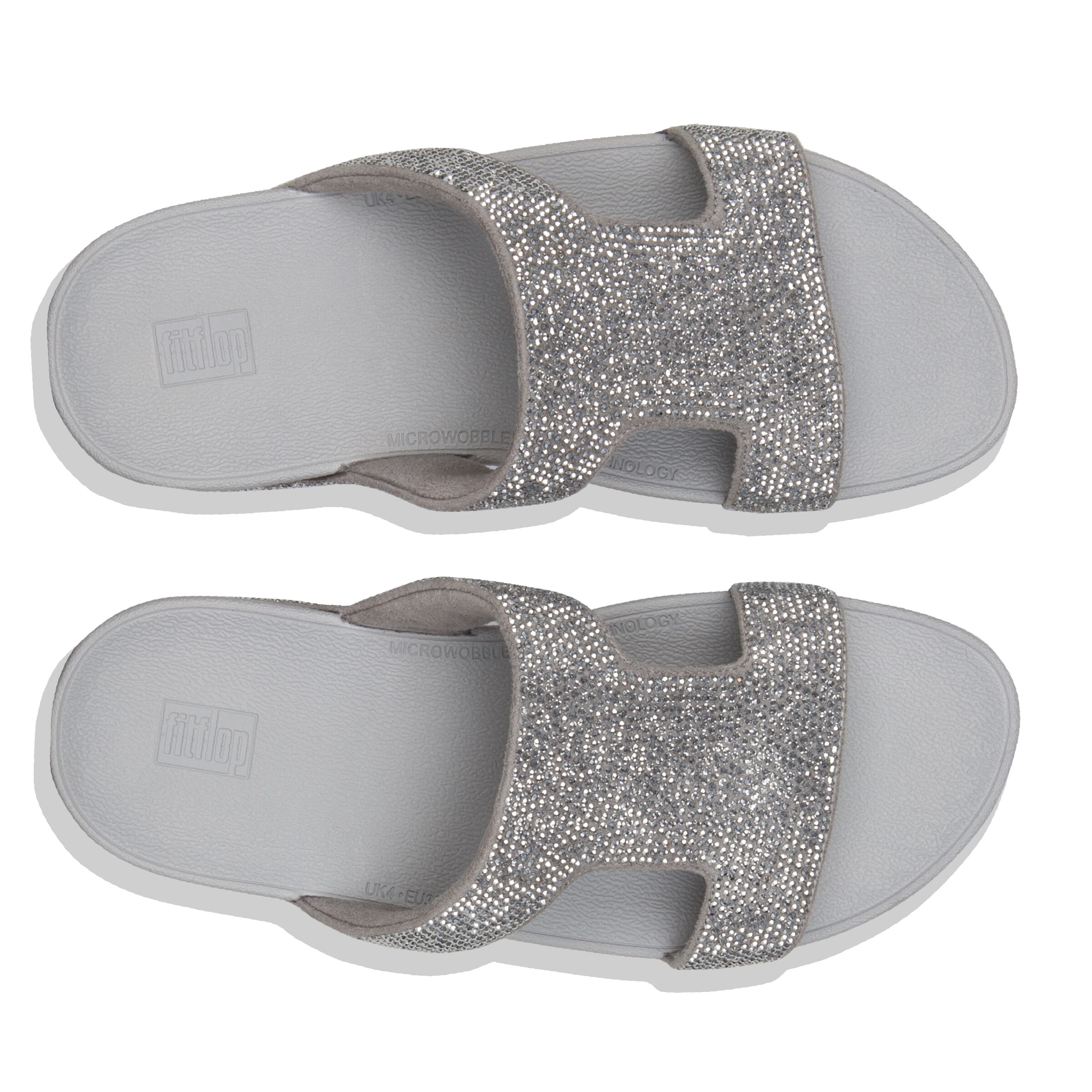 FitFlop Mules in Silver