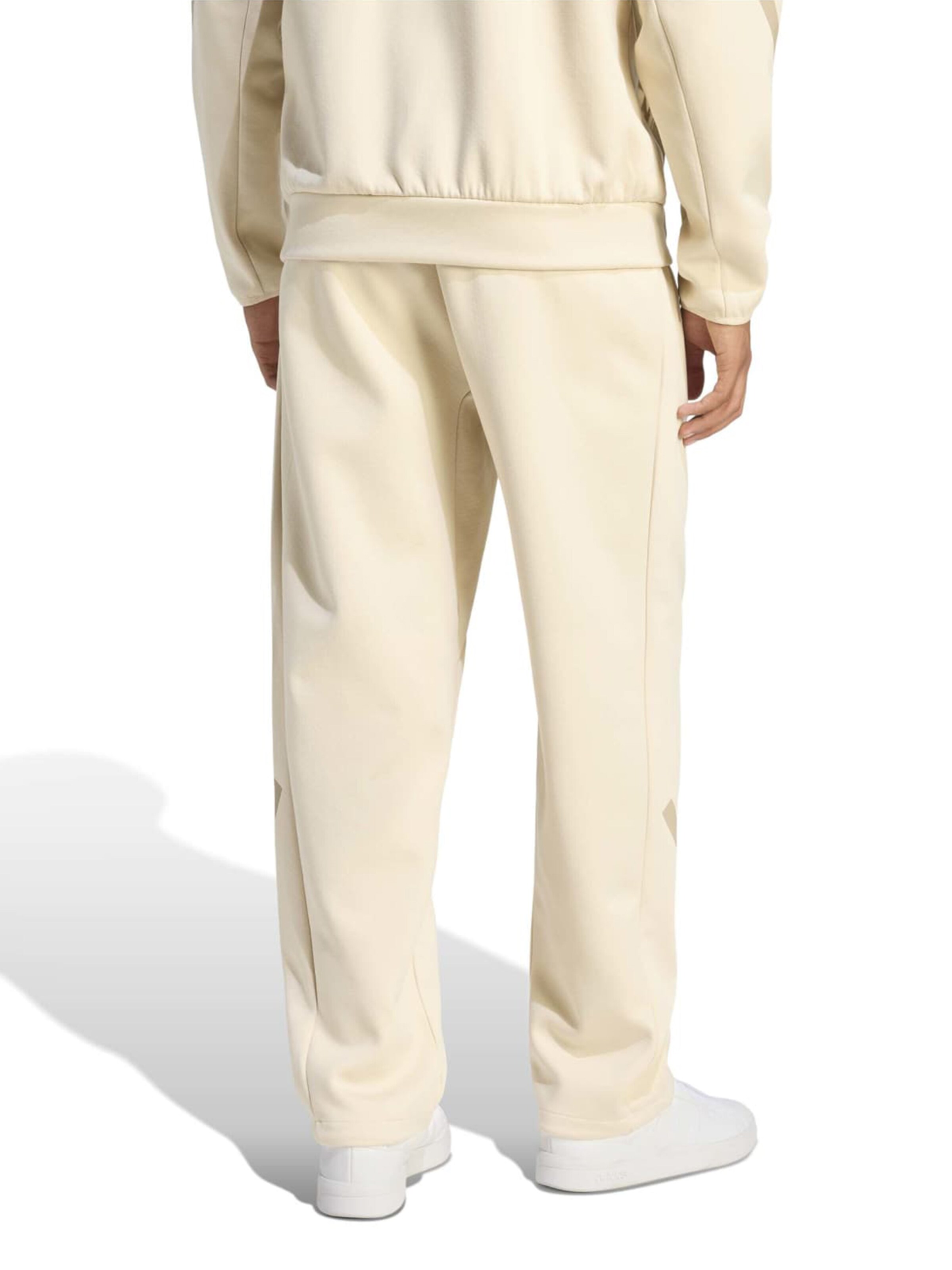 ADIDAS SPORTSWEAR Lużny krój Spodnie sportowe 'Z.N.E.' w kolorze beżowy