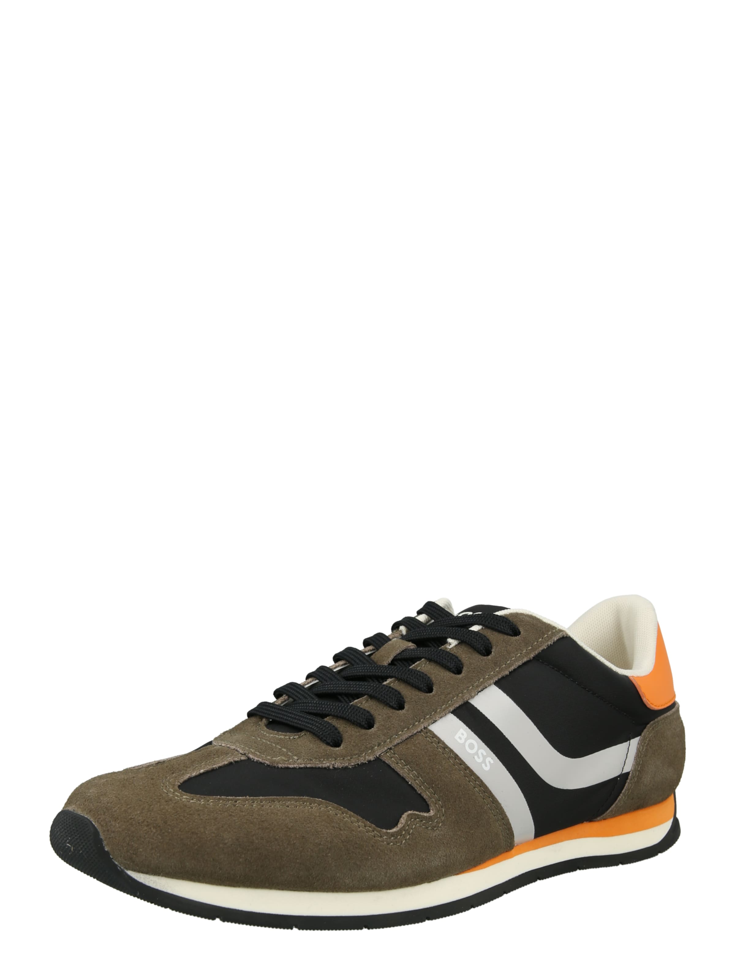 Sneaker bassa 'Levon' di BOSS in marrone: frontale