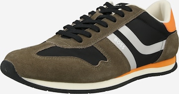 Sneaker bassa 'Levon' di BOSS in marrone: frontale