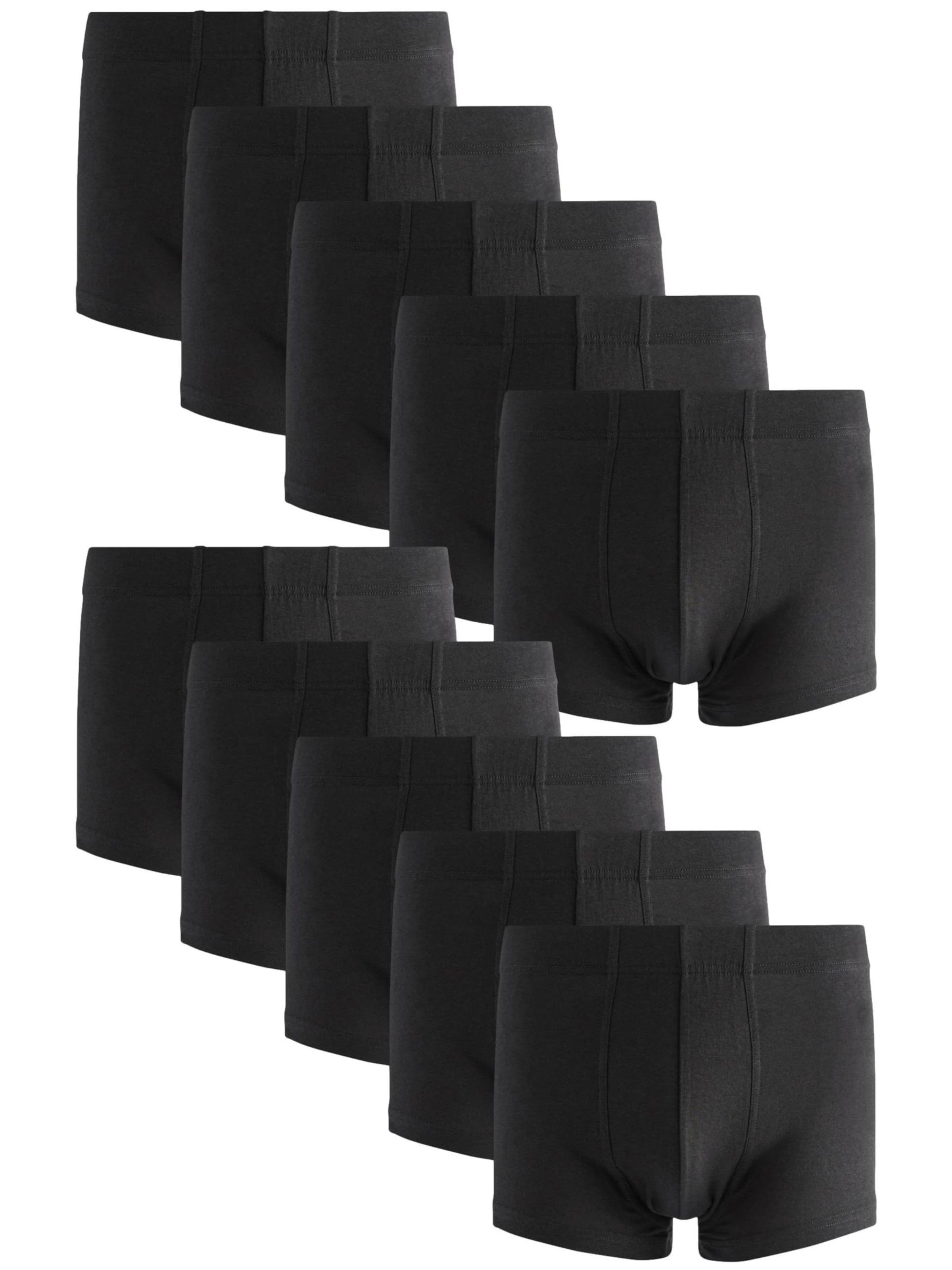 Boxer di Next in nero: frontale