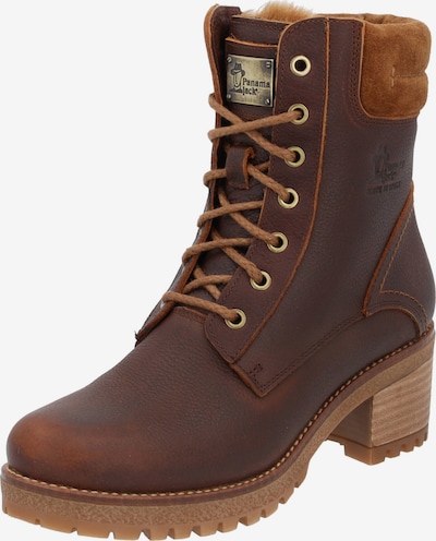 PANAMA JACK Bottines 'Phoebe' en brun foncé, Vue avec produit