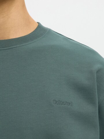 SELECTED - Sudadera en verde