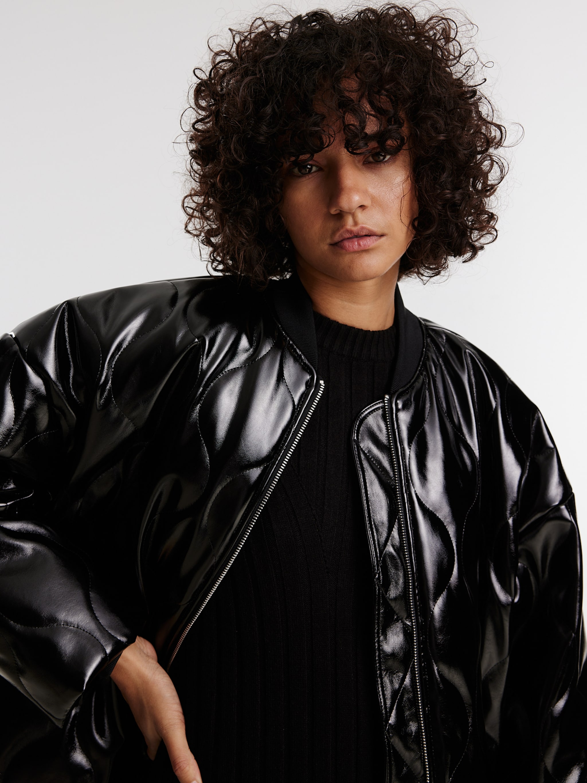 EDITED Producten Tussenjas 'Zaina' Zwart
