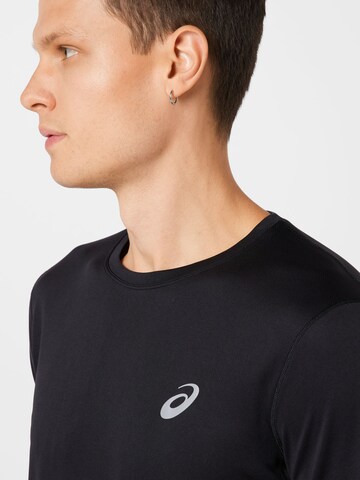 ASICS Sportshirt in Schwarz