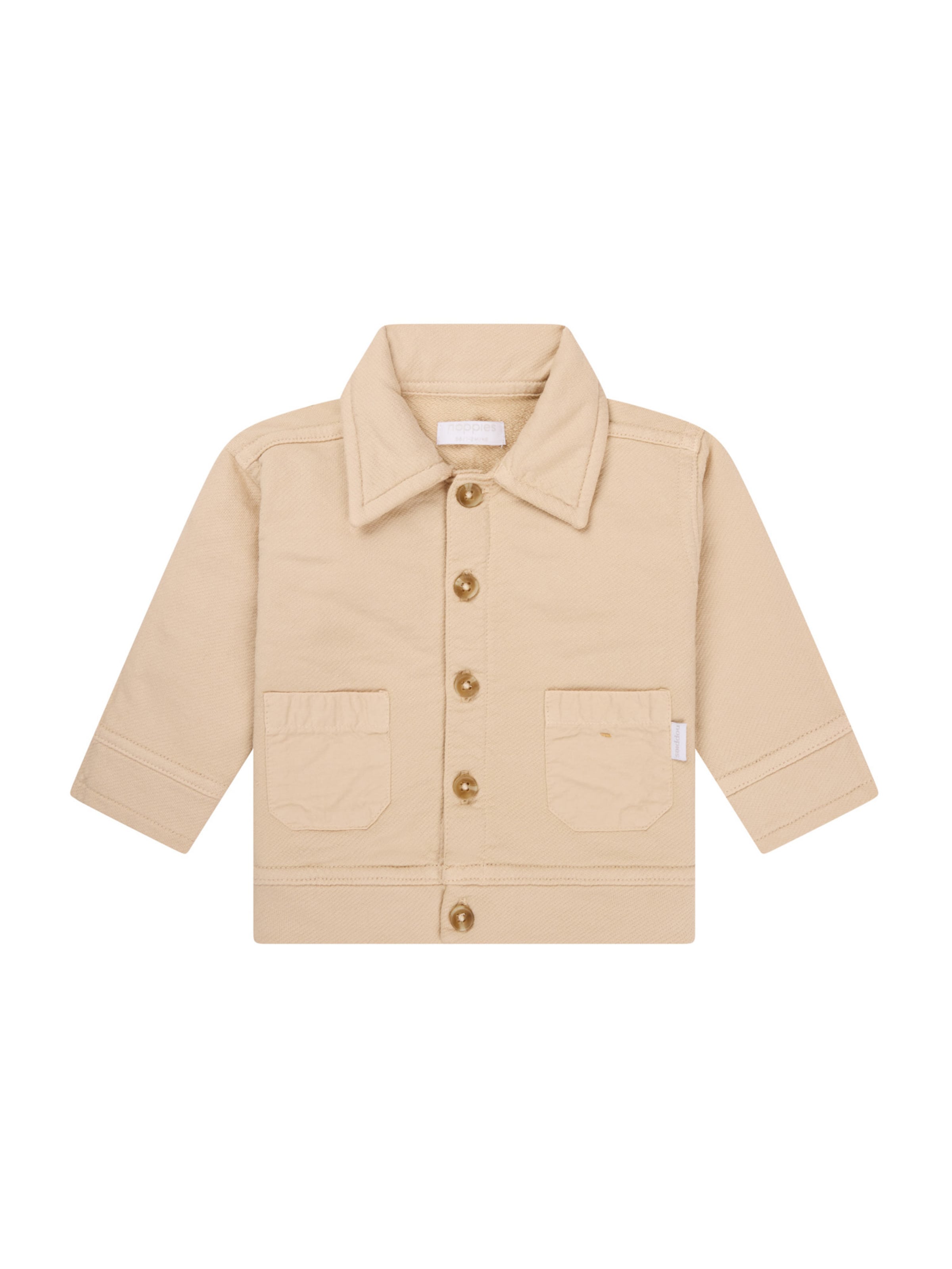 Noppies Pletena jopa 'Oakleaf' | bež barva: sprednja stran