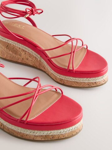 Next Sandalen met riem 'Forever Comfort' in Roze