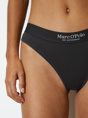 Marc O'Polo String 'Essentials' in Schwarz