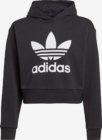 ADIDAS ORIGINALS Bluza 'Adicolor ' w kolorze czarny: przód