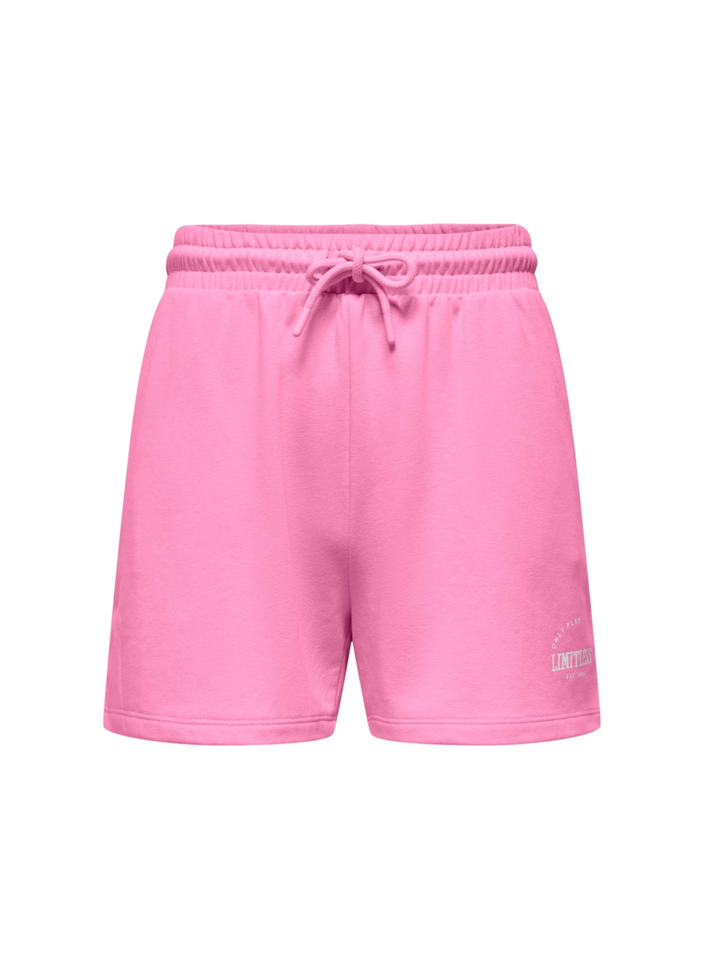 Loosefit Pantalon de sport 'Cava Life' ONLY PLAY en rose : devant