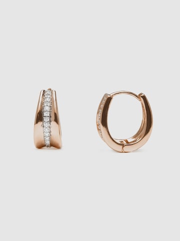 Luxenter Earrings 'Bardi' in Gold: front