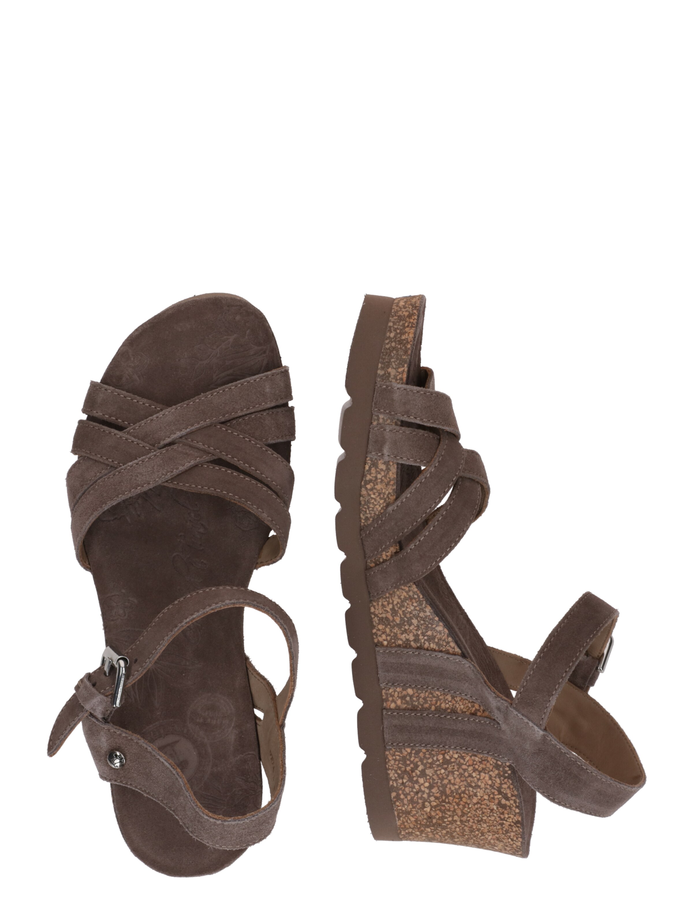 PANAMA JACK Páskové sandály 'Vera B5' – šedá