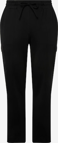 Ulla Popken Broek in Zwart: voorkant