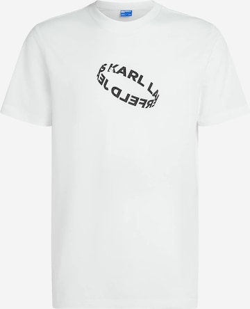 KARL LAGERFELD JEANSMajica - bijela boja: prednji dio