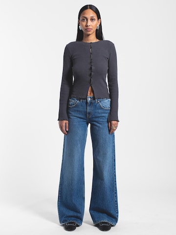 Dr. Denim Regular Jeans 'Rhue Low Wide Jeans' in Blue: front