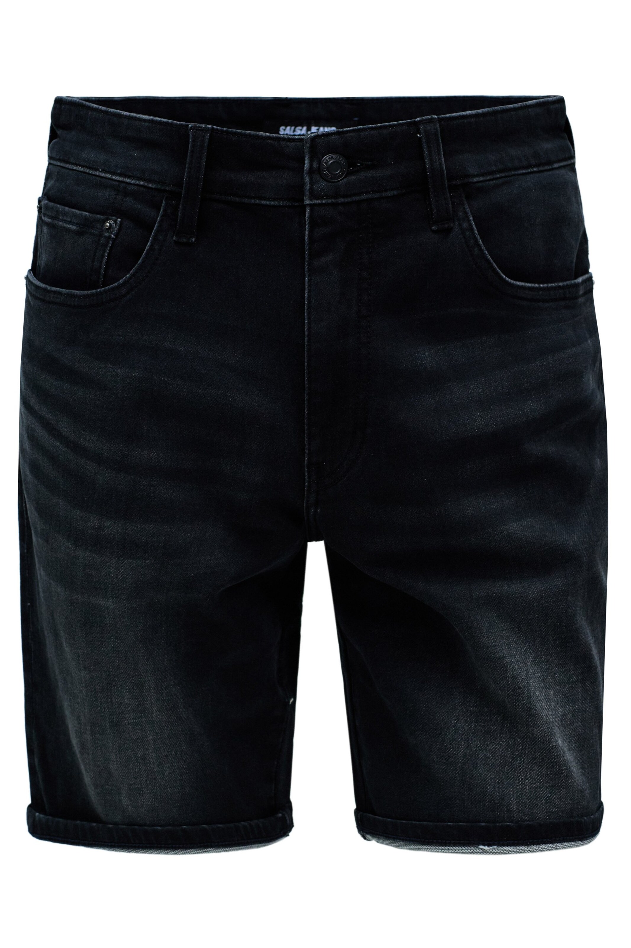 Salsa Jeans Regular Shorts 'Regular' in Schwarz: Vorderseite