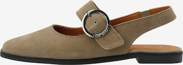 Ca'Shott Baleríny ' CASDIANA ' – béžová: přední strana