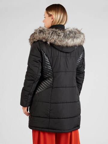 ONLY Carmakoma Winter Coat 'Carlitta' in Black