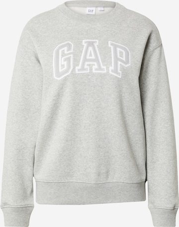 GAP - Sweatshirt 'HERITAGE' em cinzento: frente