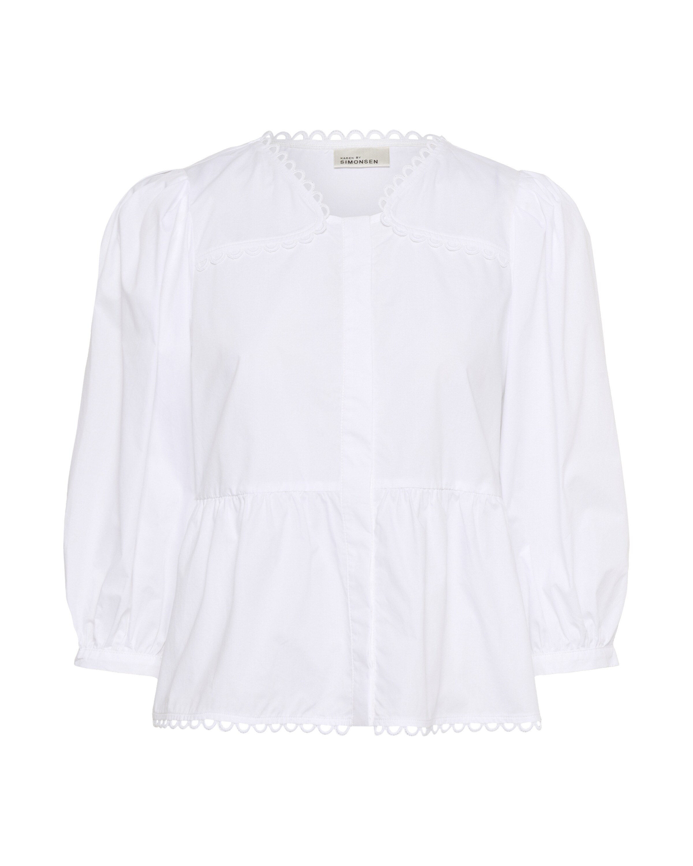 Chemisier 'Annabelle' KAREN BY SIMONSEN en blanc : devant