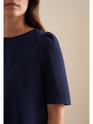SEIDENSTICKER Bluse in Blau