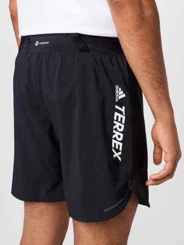 ADIDAS TERREX Normální Sportovní kalhoty 'Agravic' – černá