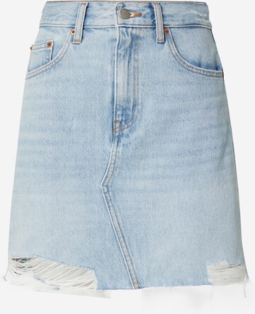 Dr. Denim Skirt 'Echo' in Blue: front