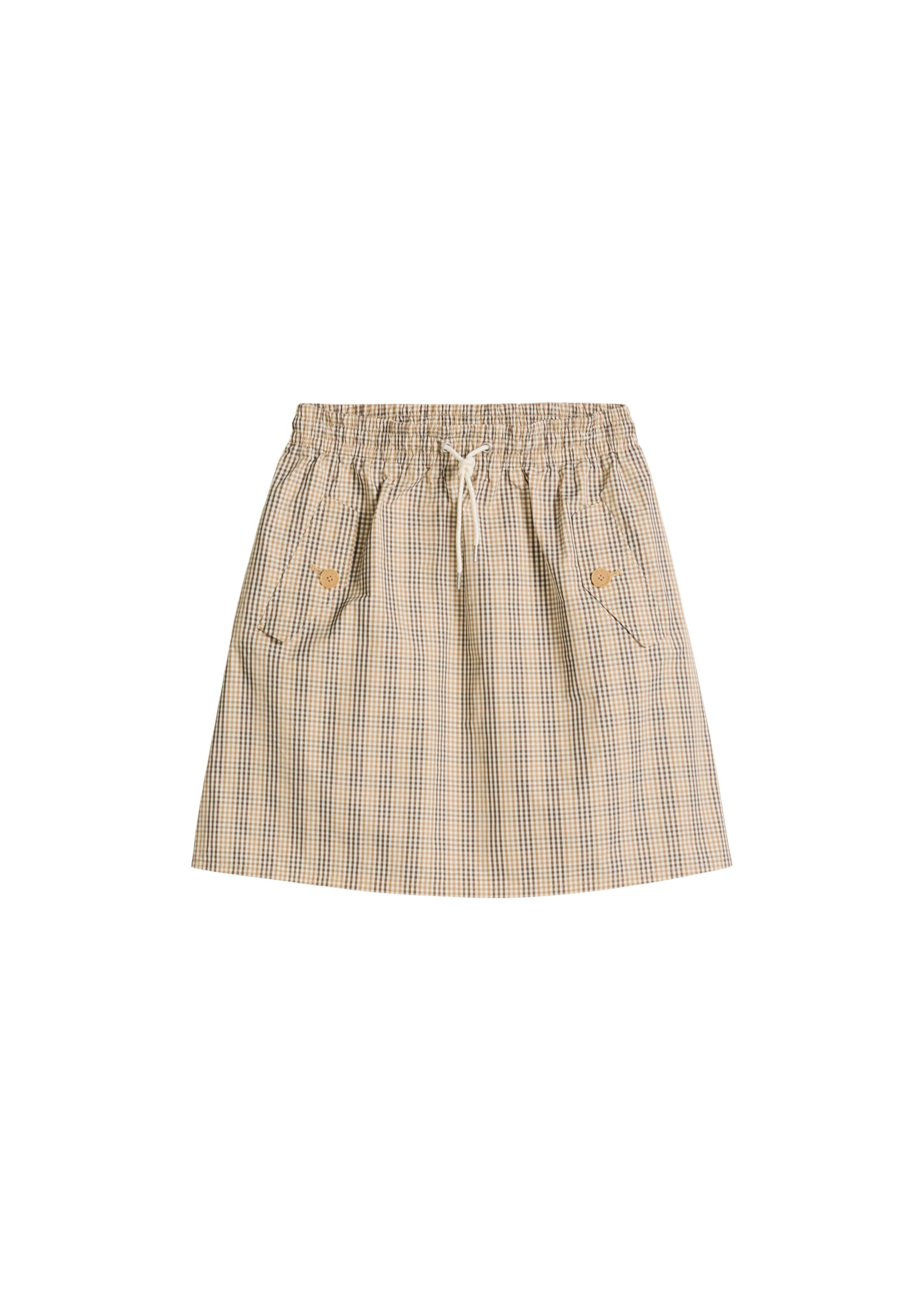 Marc O'Polo DENIM Skirt in Beige: front