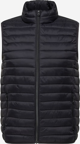 UNITED COLORS OF BENETTON Vest in Black: front