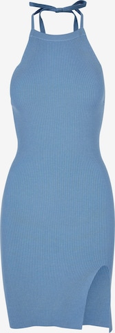 Urban Classics Knit dress in Blue: front