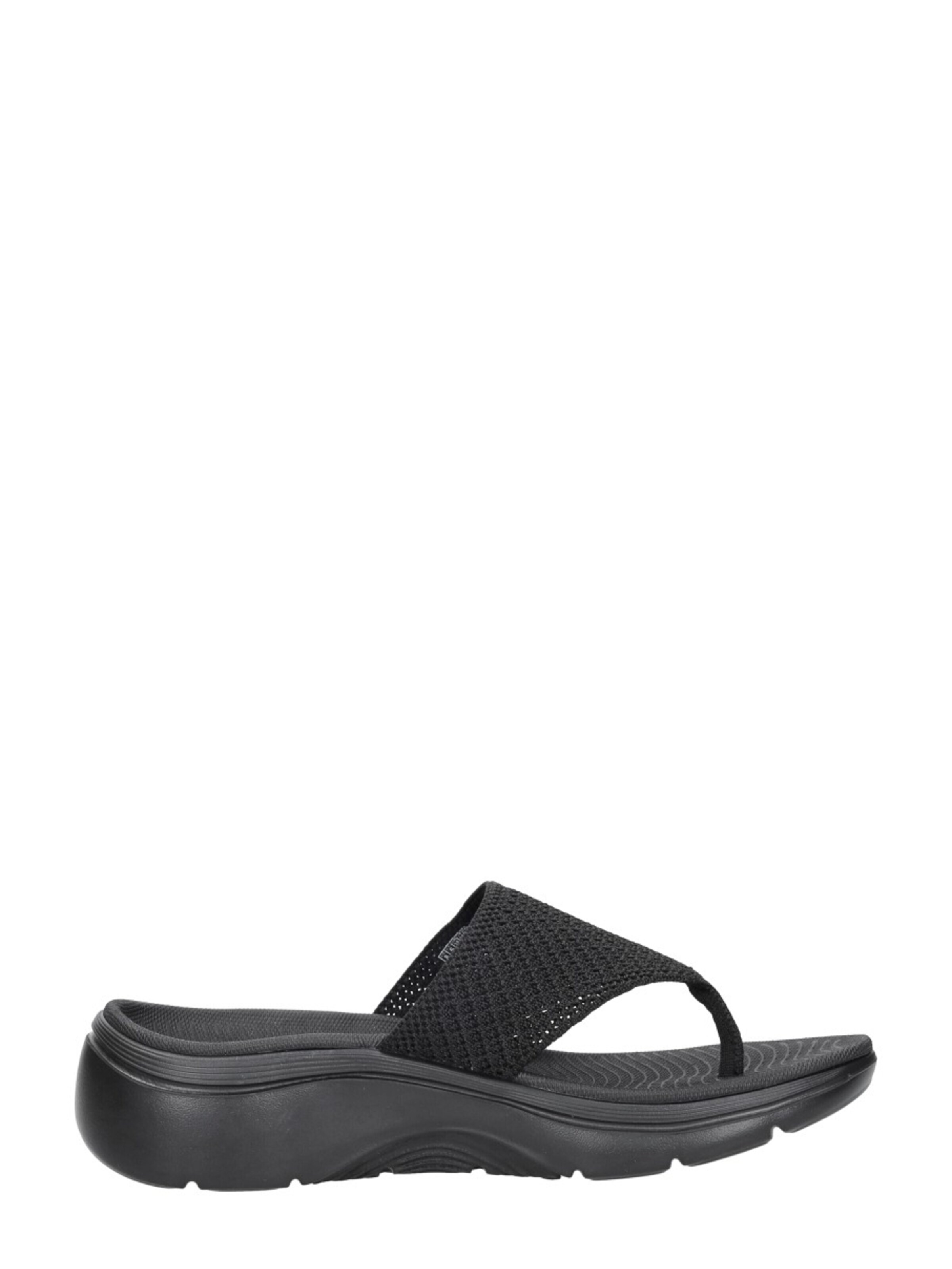 SKECHERS Teenslipper 'Go Walk Arch Fit 2.0' in Zwart