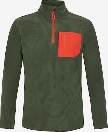 PROTEST Sportsweatshirt 'PRTCARE' in Groen: voorkant