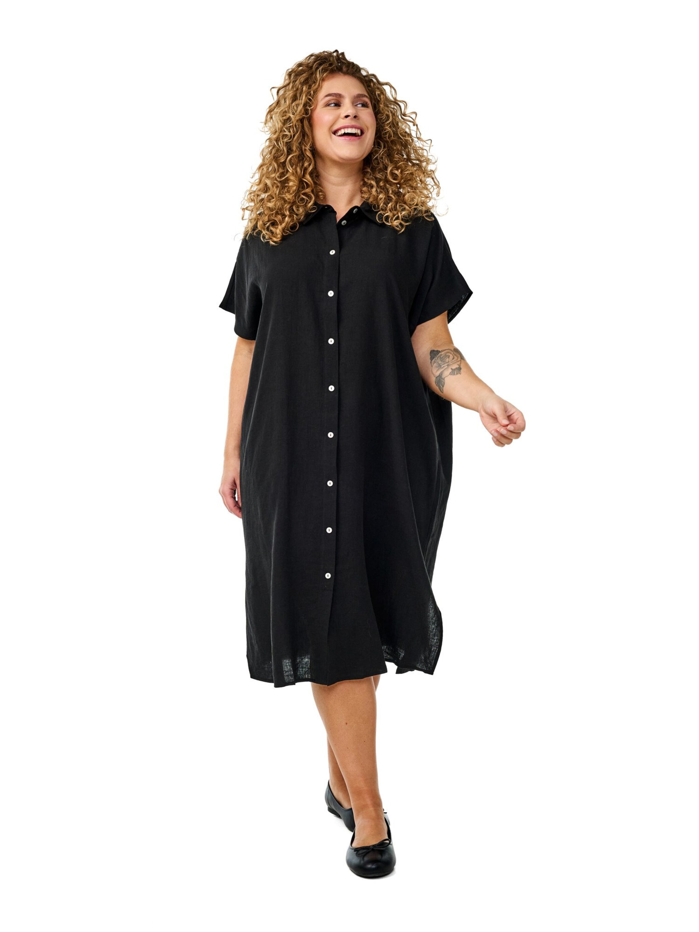 Zizzi Платье 'Vlina' в Черный