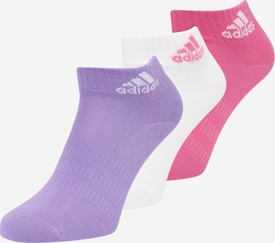 ADIDAS SPORTSWEAR Sportssokker i lyselilla / lys pink / offwhite, Produktvisning