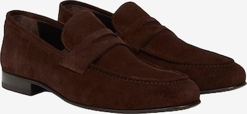 Desa - Zapatillas 'Slipper' en marrón: frente