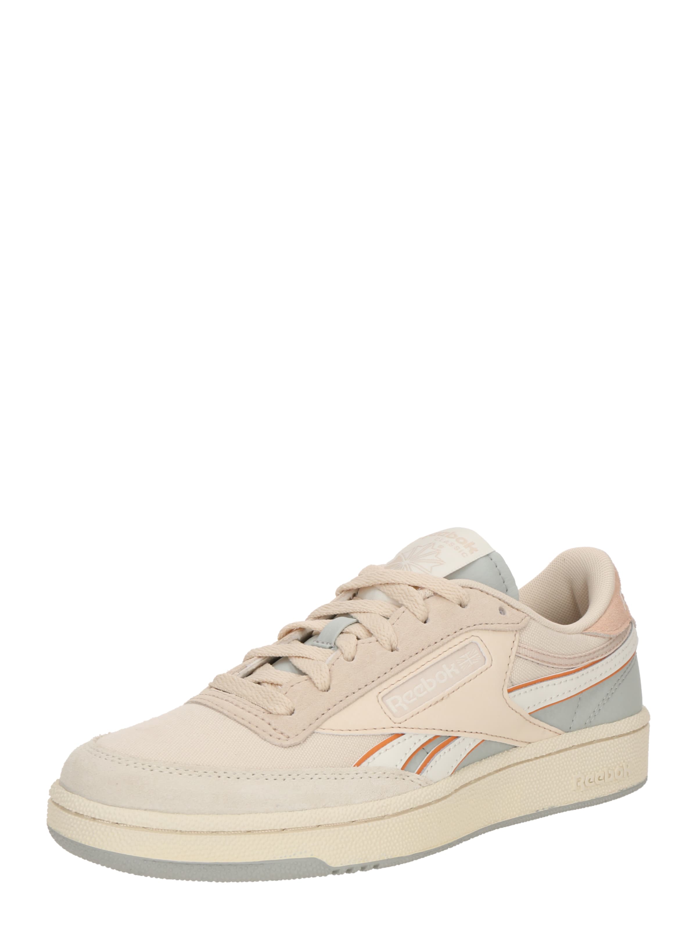 Baskets basses 'Club C Revenge' Reebok en beige : devant
