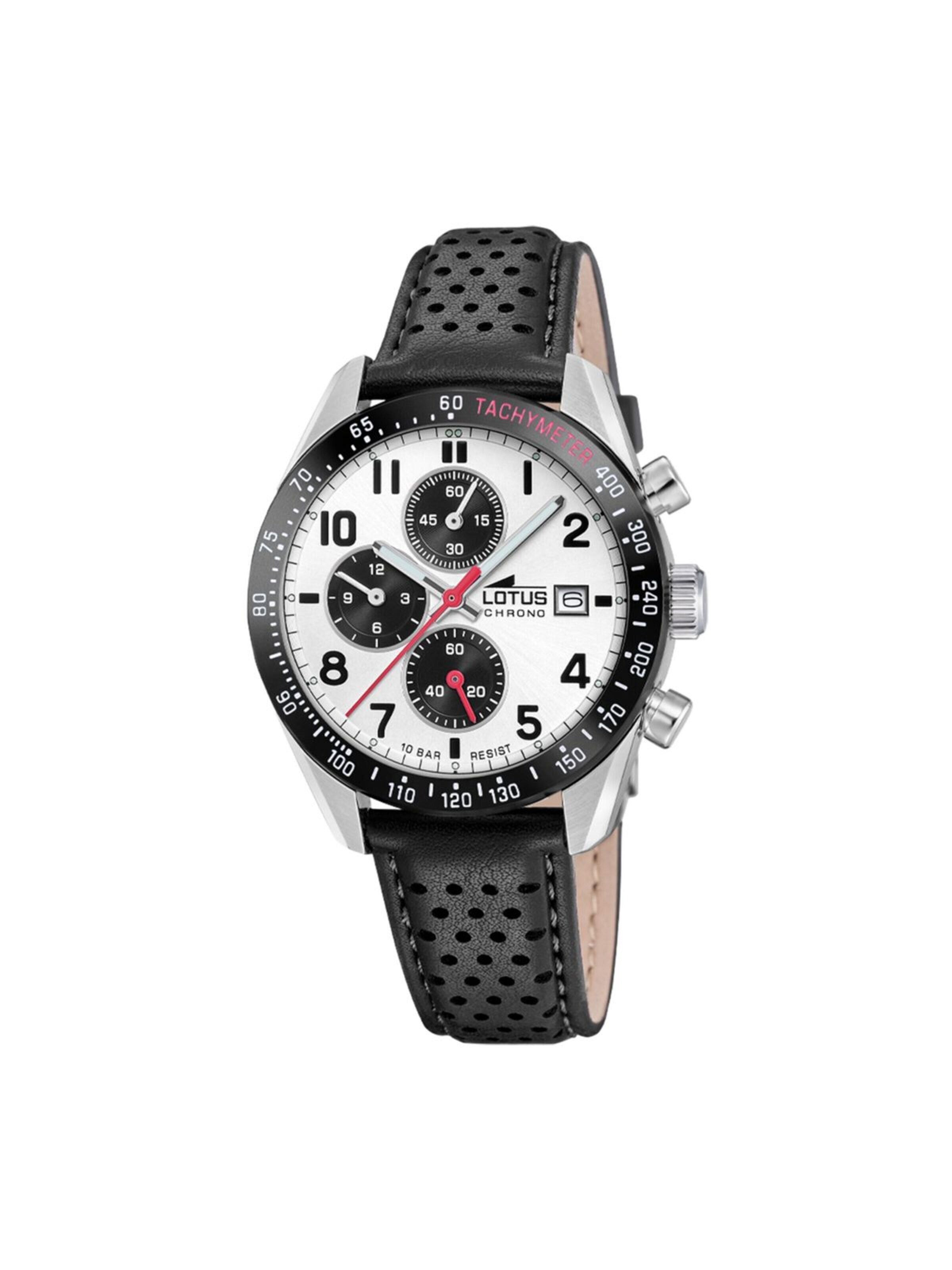 Lotus Analoog horloge in Wit