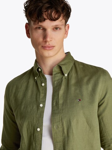 TOMMY HILFIGER Regular fit Πουκάμισο σε πράσινο